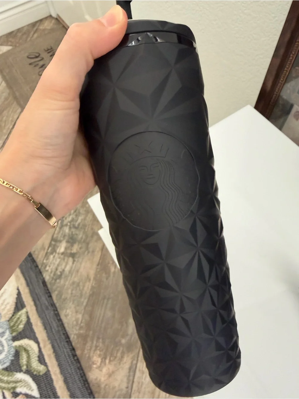 Glow In The Dark Black Moth Starbucks Tumbler Venti